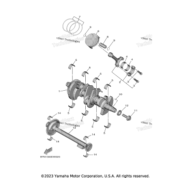 CRANKSHAFT & PISTON
