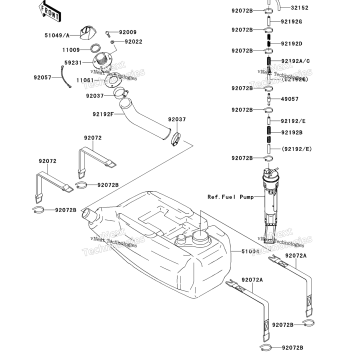 FUEL TANK(ABF&SIM;AEF)