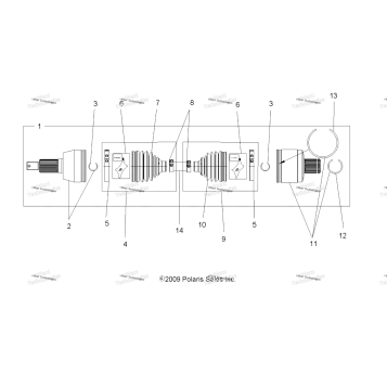 DRIVE TRAIN, DRIVE SHAFT, REAR