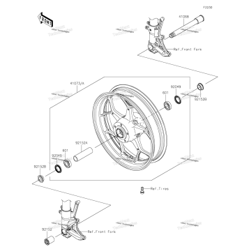 FRONT WHEEL
