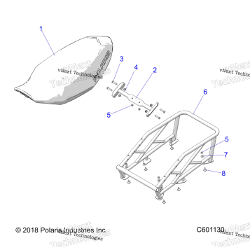 BODY, SEAT ASM. & RACK
