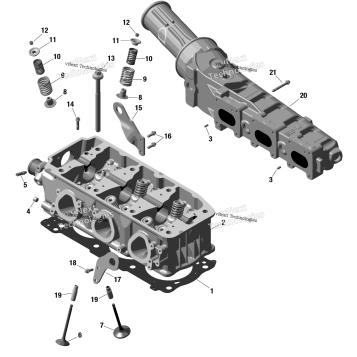 ROTAX - CYLINDER HEAD