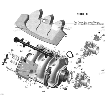 AIR INTAKE MANIFOLD AND THROTTLE BODY