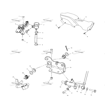 REAR BRAKE MASTER CYLINDER A01AA32AA