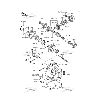 FRONT BEVEL GEAR