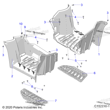 BODY, FOOTWELLS