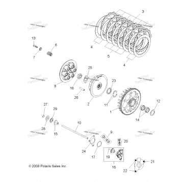 ENGINE, CLUTCH