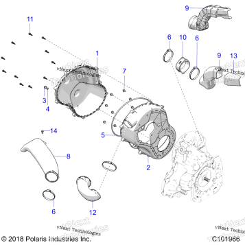BODY, CLUTCH COVER