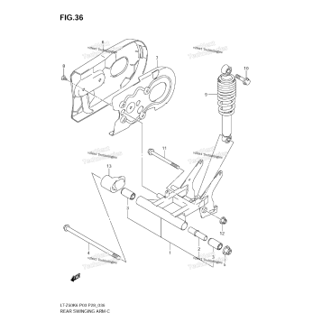 REAR SWINGINGARM