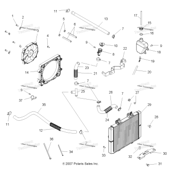 ENGINE, COOLING SYSTEM