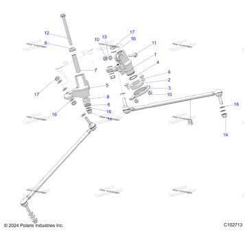 STEERING, IDLERS AND LINKS