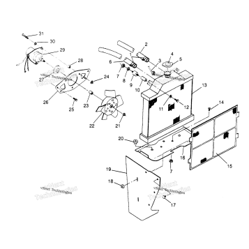 COOLING SYSTEM 4X4 400L
