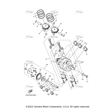 CRANKSHAFT & PISTON