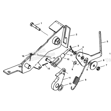 FOOT RAKE S98CH50E (4950135013D001)