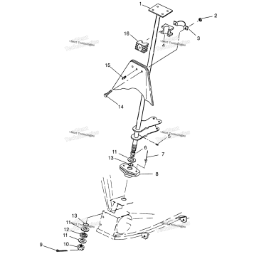 STEERING POST XPLORER 300