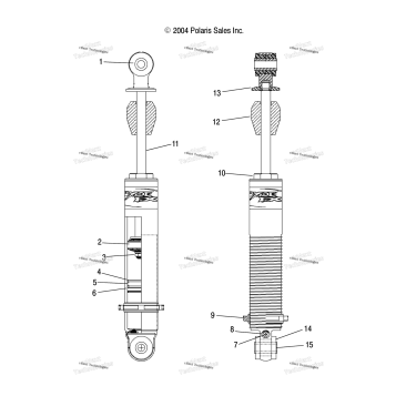 SHOCK IFS /DSA/DSB/DSC (4992569256D04)
