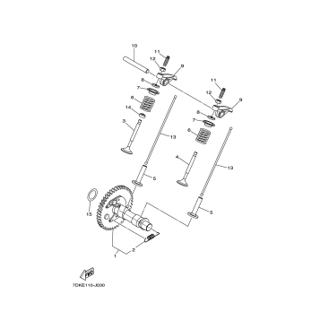CAMSHAFT & VALVE