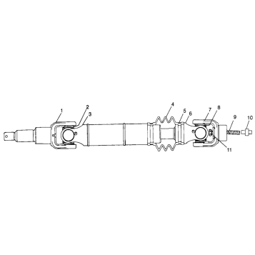 REAR DRIVE SHAFT