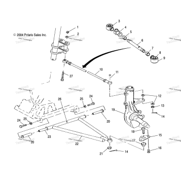 AARM/STRUT MOUNTING /CB