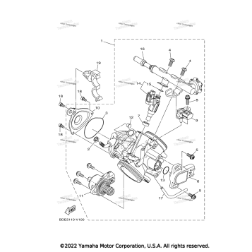THROTTLE BODY ASSY 1