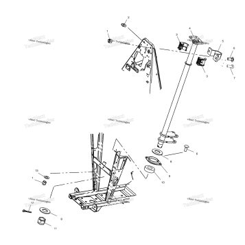 STEERING POST