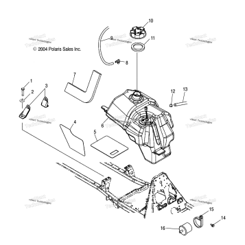 FUEL TANK /AS/AT/AU/AW
