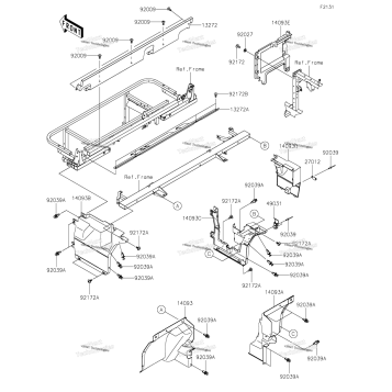 FRAME FITTINGS(REAR)