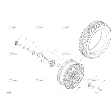 DRIVE SYSTEM, FRONT - PACKAGE LTD