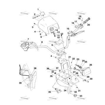 HANDLEBAR & HEADLIGHT POD