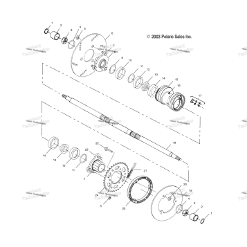 REAR HOUSING