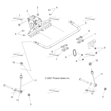 SUSPENSION, TORSION BAR
