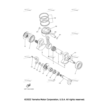 CRANKSHAFT & PISTON