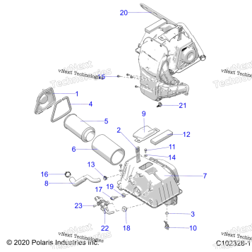 ENGINE, AIR INTAKE