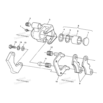 MIDDLE AXLE BRAKE