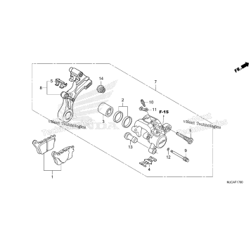 REAR BRAKE CALIPER (1)