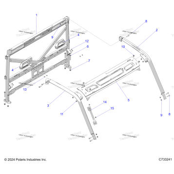 CHASSIS, CAB FRAME