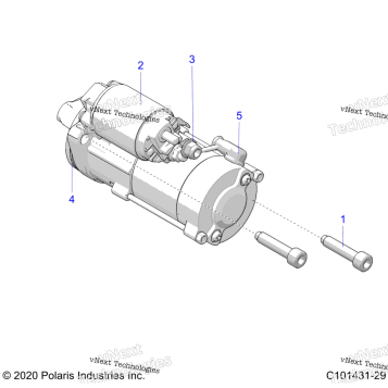 ENGINE, STARTING SYSTEM