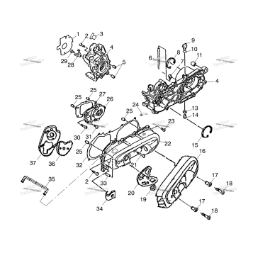 CRANKCASE A03FA09CA/CC/CD