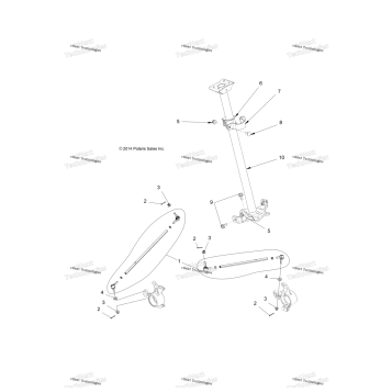 STEERING, STEERING POST ASM