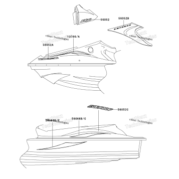 DECALS(WHITE)(JT1200-B2)