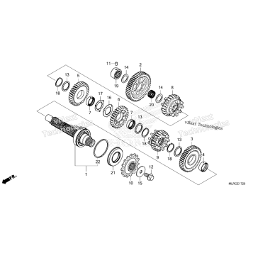 TRANSMISSION (COUNTERSHAFT)