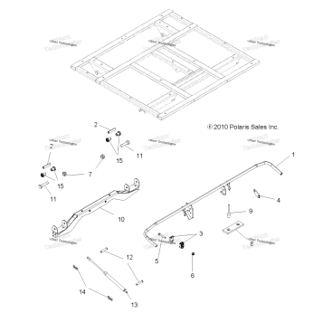 BODY, DUMP BOX LEVER & SHOCK MOUNTING