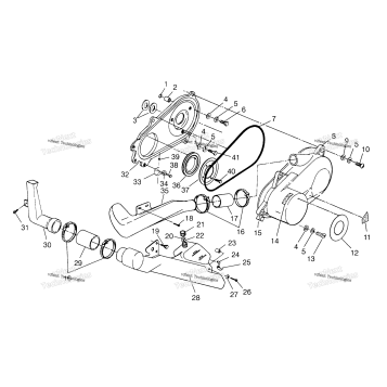 CLUTCH COVER ASSEMBLY XPLORER 4X4