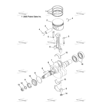 CRANKSHAFT & PISTON /AB/AC