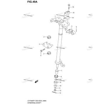 STEERING SHAFT (MODEL Y/K1/K2)