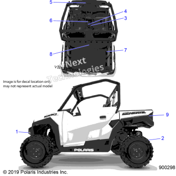 BODY, DECALS, WARNING