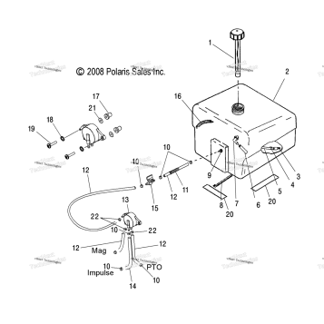 FUEL SYSTEM, FUEL TANK & HOSES