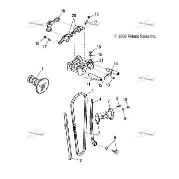 ENGINE, VALVE CAM
