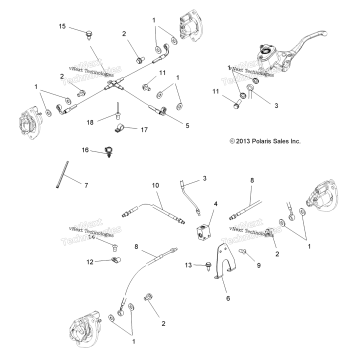 BRAKES, BRAKE LINES
