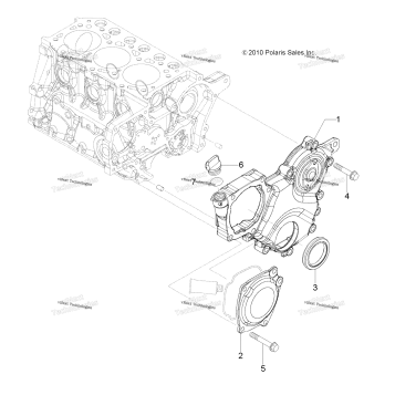 ENGINE, GEAR HOUSING